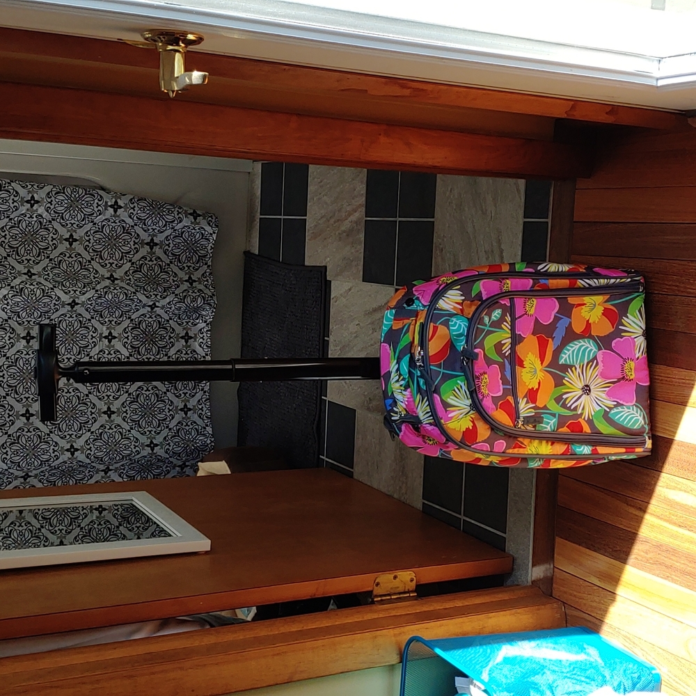 Authentic Vera Bradley Rolling Backpack